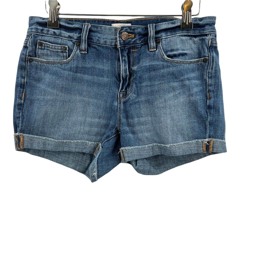 J Crew Denim Cut Off Shorts Size 25